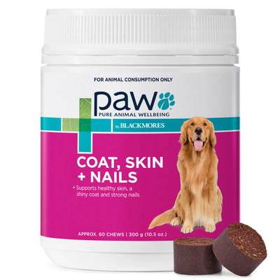 Blackmores: Paw Coat, Skin + Nails Multivitamin Chews - 300g