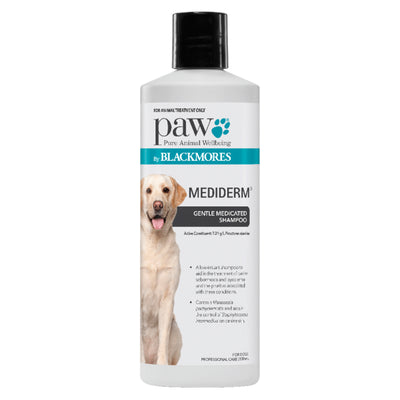 Blackmores Paw Mediderm Gentle Medicated Shampoo - 500ml