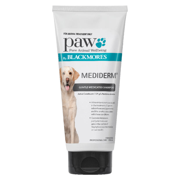 Blackmores Paw Mediderm Gentle Medicated Shampoo - 500ml