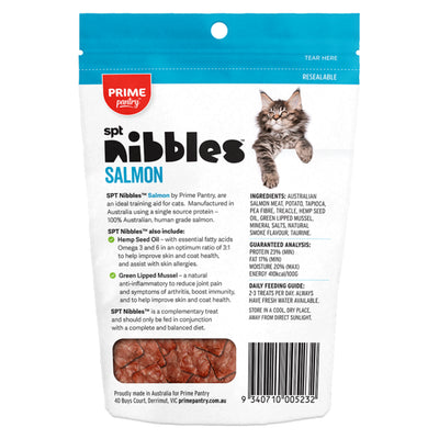 Prime100 Prime Pantry SPT Nibbles Cat Treats Salmon 40g