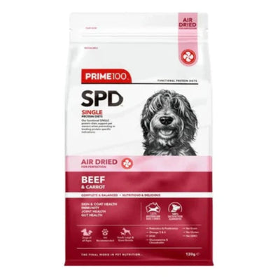 Prime100 SPD Air Dried Dog Food Beef & Carrot