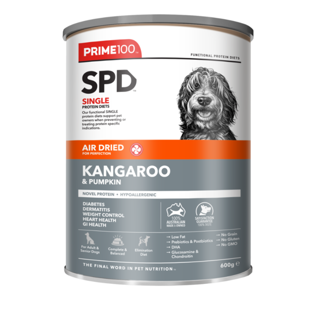 Prime100 SPD Air Dried Dog Food Kangaroo & Pumpkin