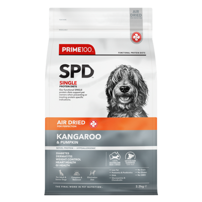 Prime100 SPD Air Dried Dog Food Kangaroo & Pumpkin