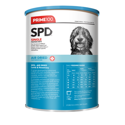 Prime100 SPD Air Dried Dog Food Lamb & Rosemary