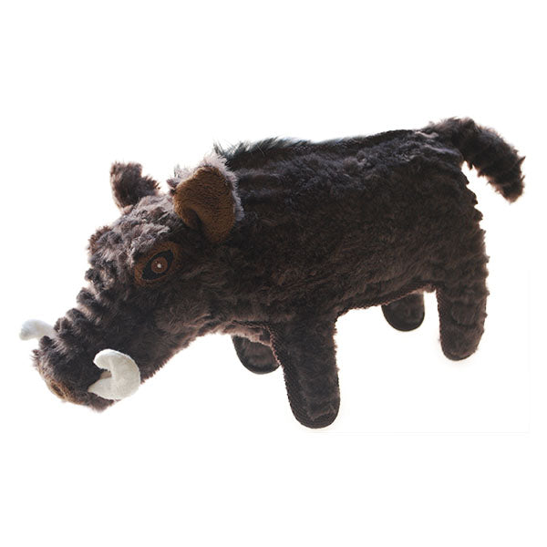 RUFF Play Dog Toy Plush Buddies - Tuff Warthog