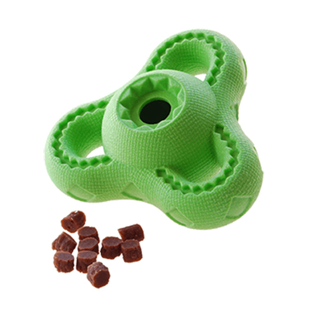 RUFF Play Dog Toy TPR Foam Treat Triangle