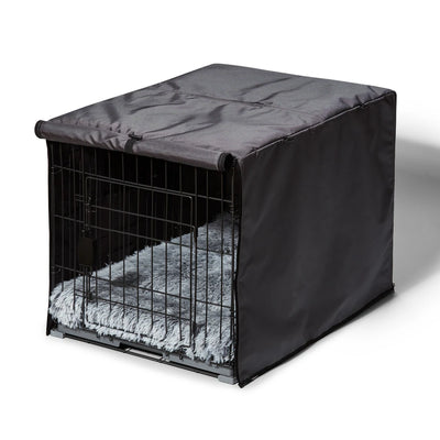 Snooza Dog Convertible 2 in 1 Crate Cover - Grey