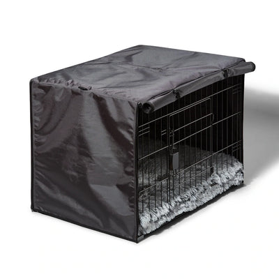 Snooza Dog Convertible 2 in 1 Crate Cover - Grey