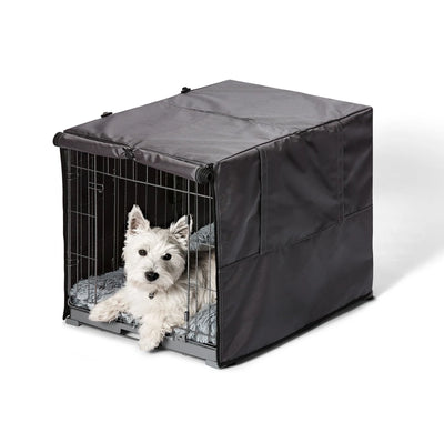 Snooza Dog Convertible 2 in 1 Crate Cover - Grey