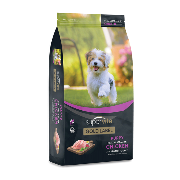 Supervite Gold Label Puppy Dry Food Chicken Recipe