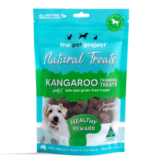 The Pet Project Natural Dog Training Kangaroo Treats 180g