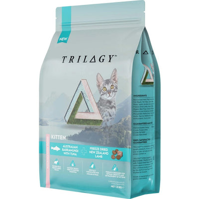 Trilogy Kitten Dry Food Australian Barramundi with Pacific Island Tuna and Dried Lamb 1.2kg