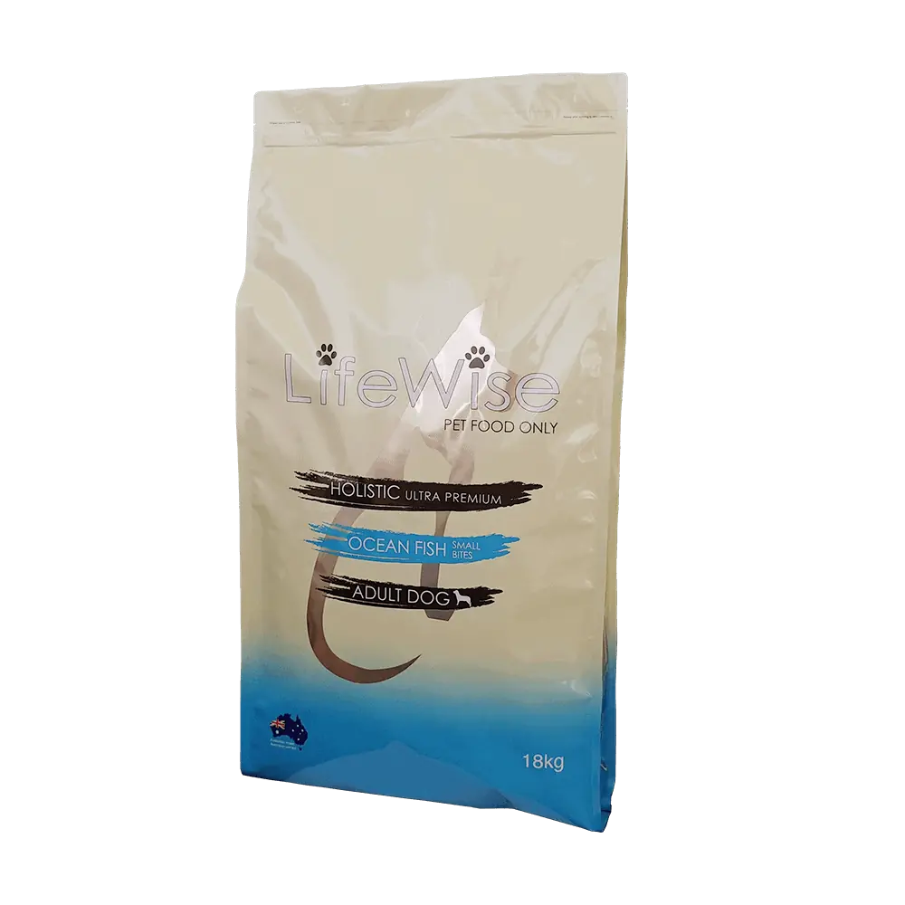 LifeWise Dog Dry Food Ocean Fish & Vegetables Small Bites 18kg