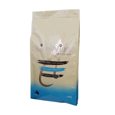 LifeWise Dog Dry Food Ocean Fish & Vegetables Small Bites 18kg