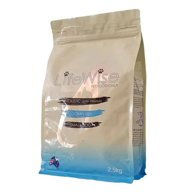 LifeWise Dog Dry Food Ocean Fish & Vegetables Small Bites 2.5kg