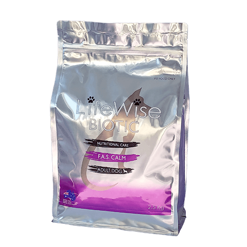 LifeWise Dog Dry Food Calm Biotic F.A.S with Fish, Lamb, Rice, Oats & Vegetables 2.5Kg