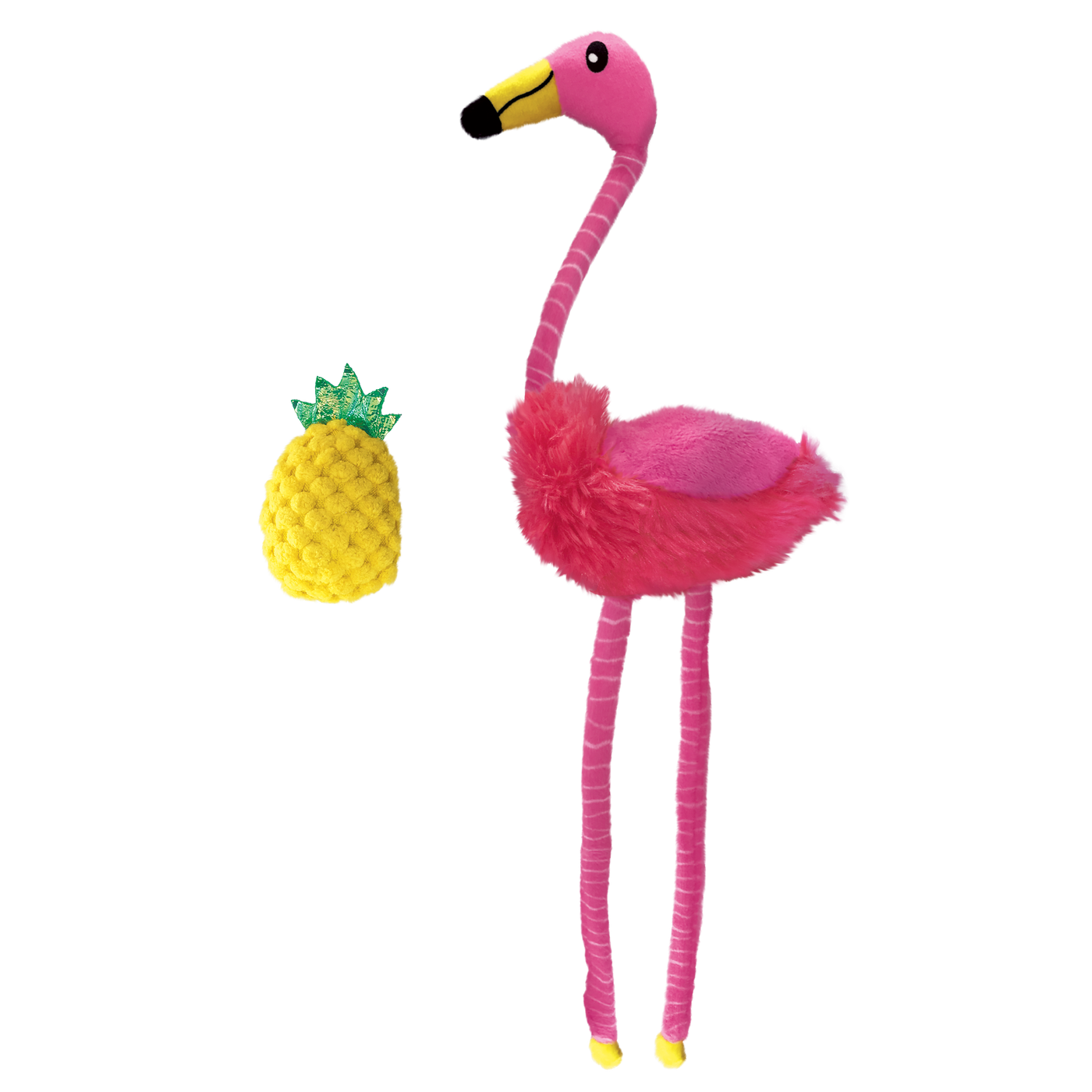 KONG Cat Tropics Flamingo Toy