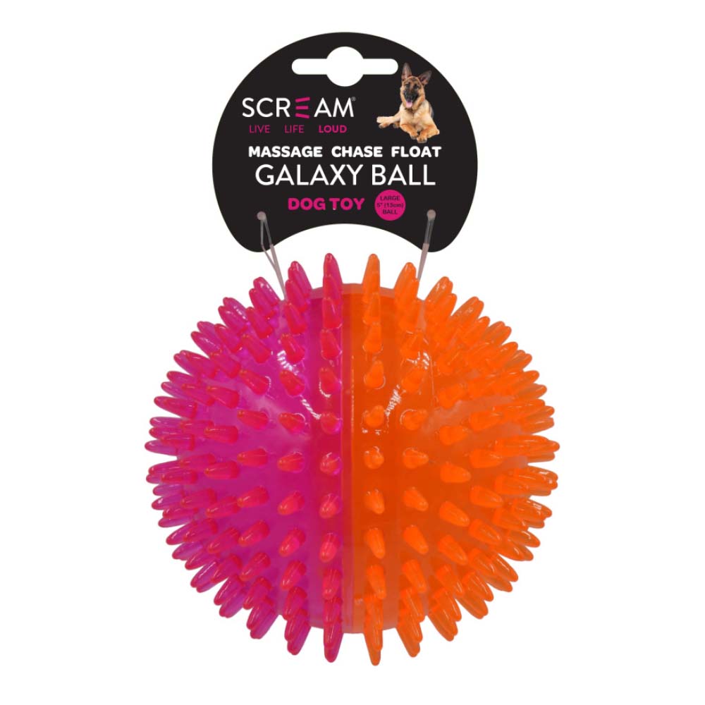 Scream Galaxy Ball Loud Pink & Orange (S/M/L)