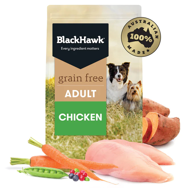 Black Hawk Grain Free Holistic Adult Dog Chicken Recipe