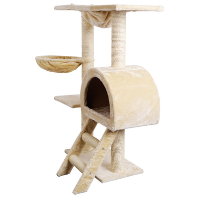 i.Pet Cat Condo House Tree - Beige