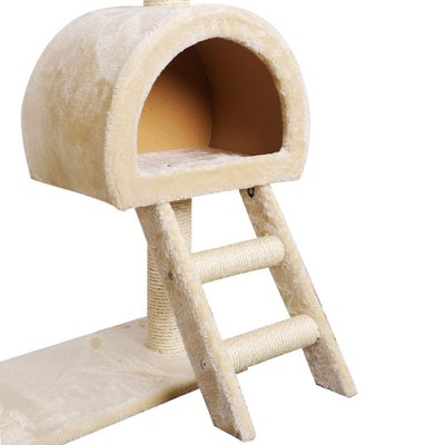 i.Pet Cat Condo House Tree - Beige