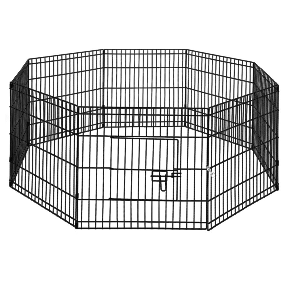 i.Pet 8 Panel Dog Playpen 24"