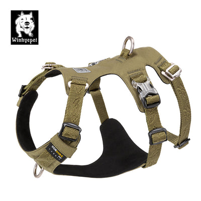 Whinhyepet Harness Army Green - Medium