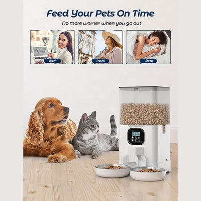 Floofi Two-Way Automatic Pet Feeder