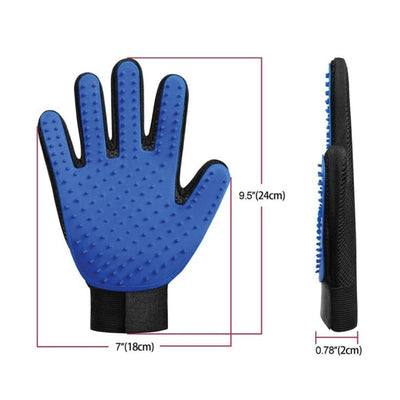 2 in1 Pet Grooming Glove