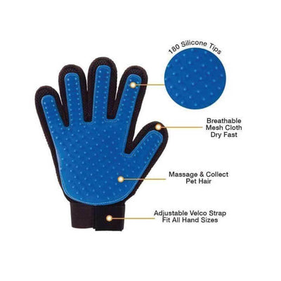 2 in1 Pet Grooming Glove