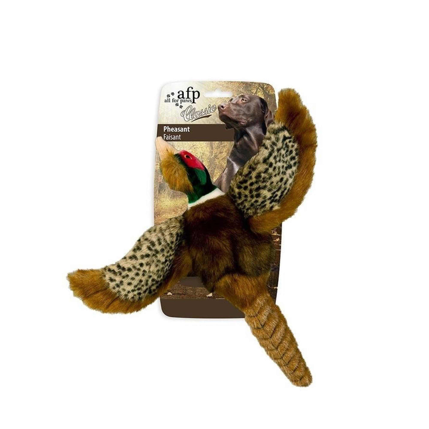 All For Paws Classic Pheasant Dog Toy