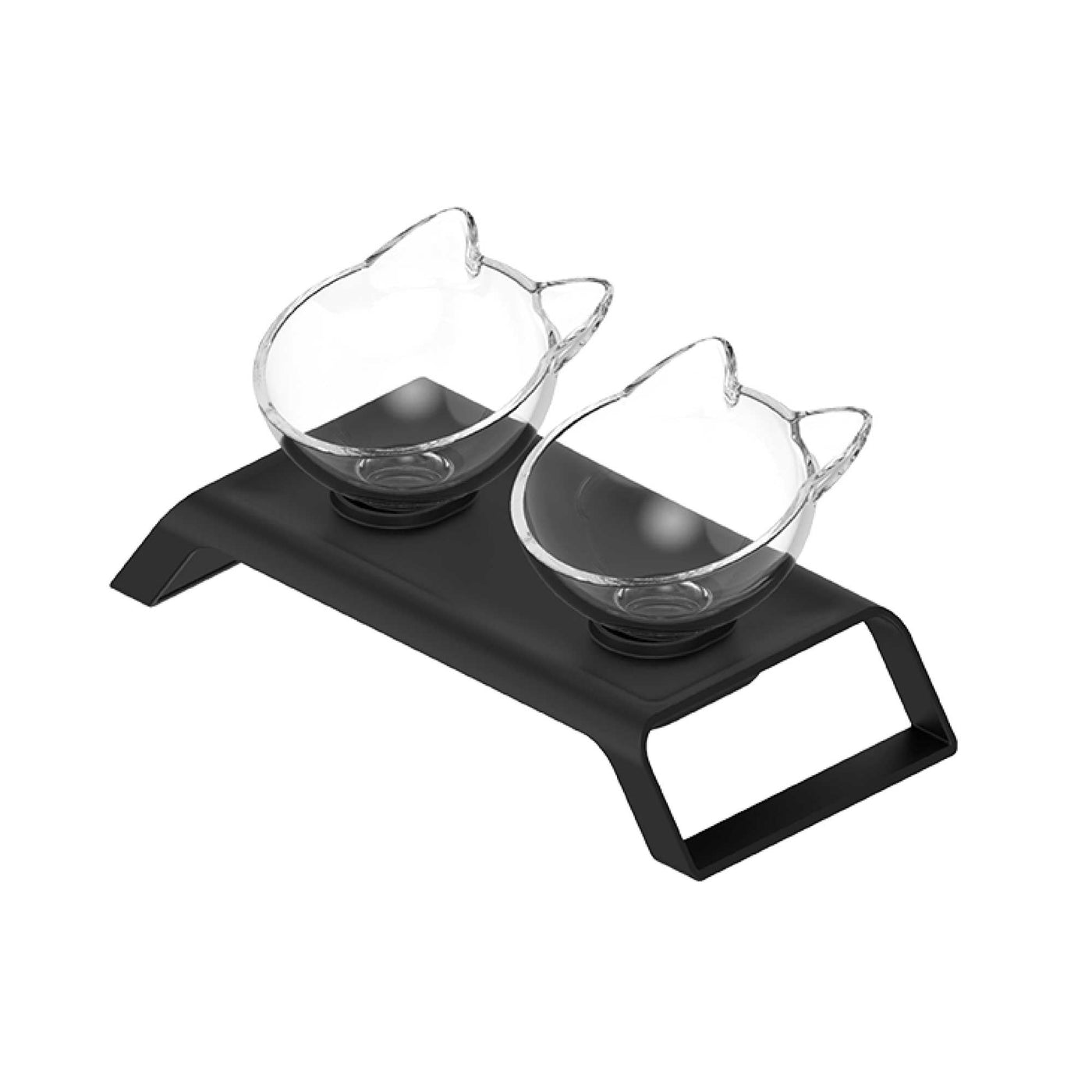 All for Paws - Cat Bowl Stand With Twin Feeder