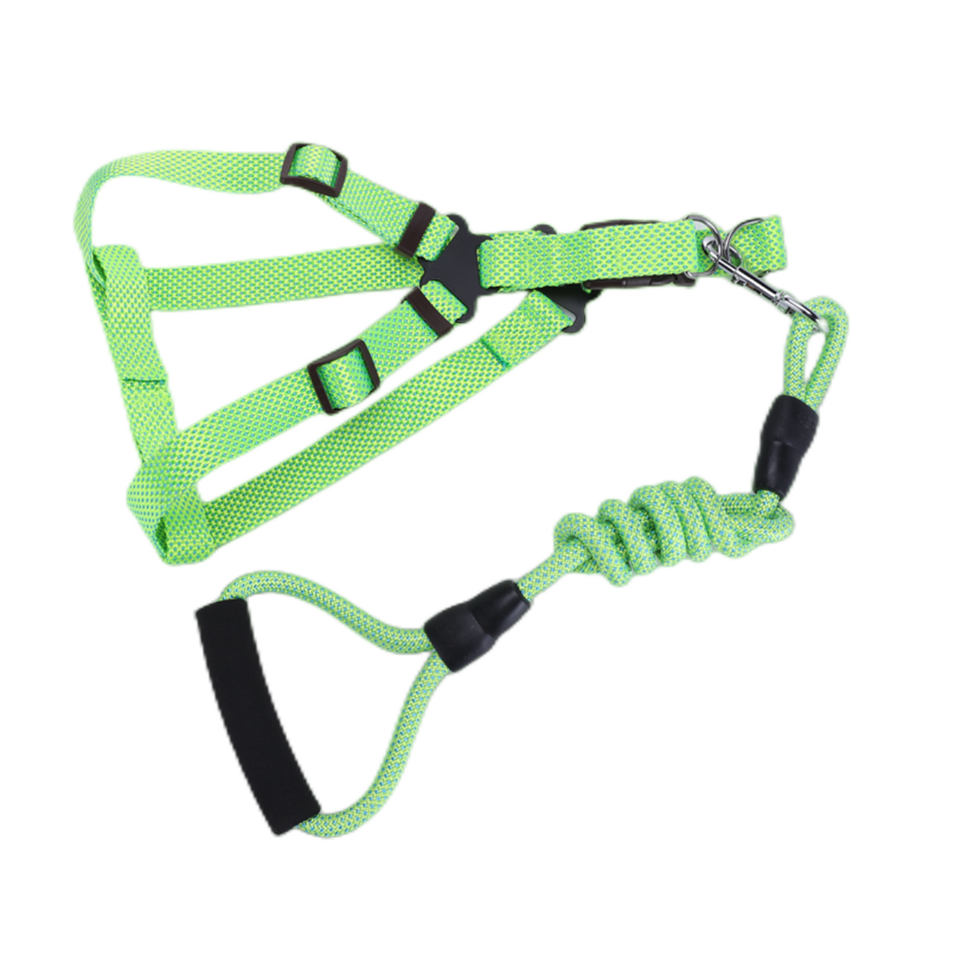 YES4PETS 2 X Pet Harness, Lead & Collar - Medium