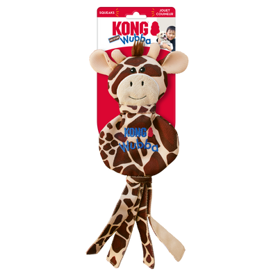 KONG Wubba No Stuff Giraffe Large