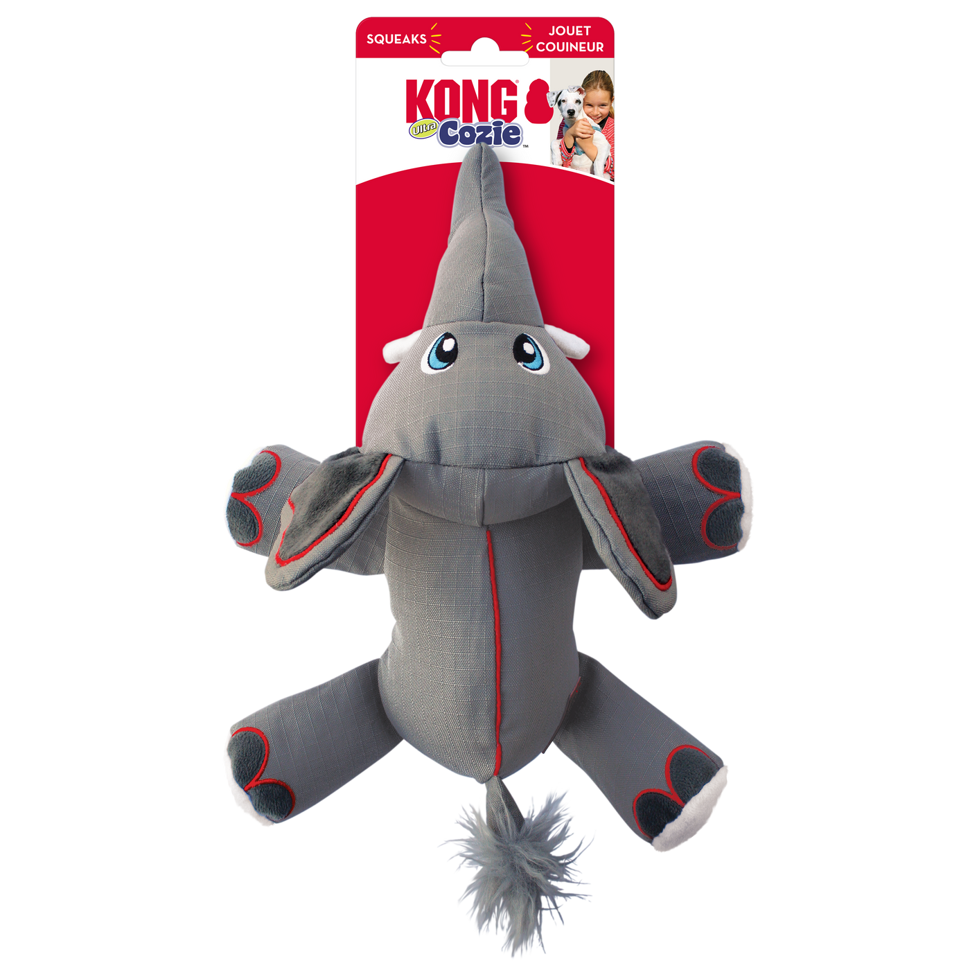 KONG Cozie Ultra Ella Elephant (M/L)