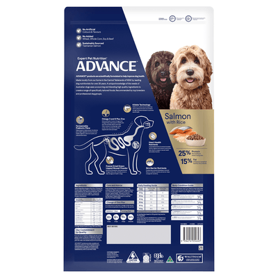 Advance Adult Dog Food Large Oodles Salmon with Rice Recipe