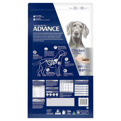 Advance Adult Dog Food Large Breed Chicken Recipe with Rice