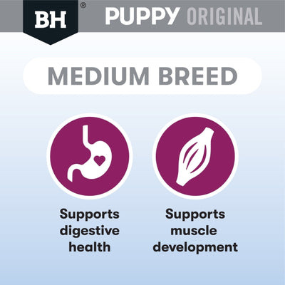 Black Hawk Puppy Medium Breed Dry Food Lamb & Rice Recipe