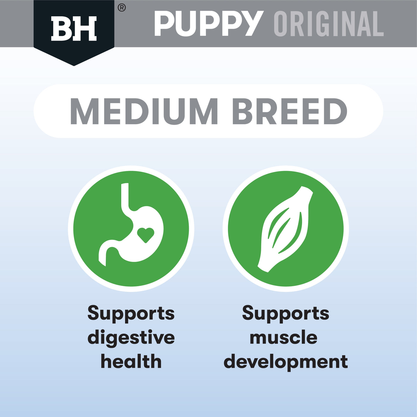 Black Hawk Puppy Medium Breed Dry Food Chicken & Rice Recipe