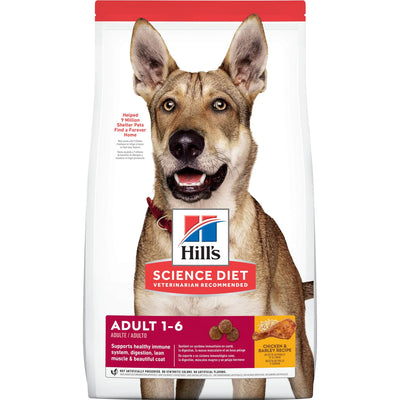 Hill's Science Diet Adult Chicken & Barley Recipe Dog Dry Food 3Kg