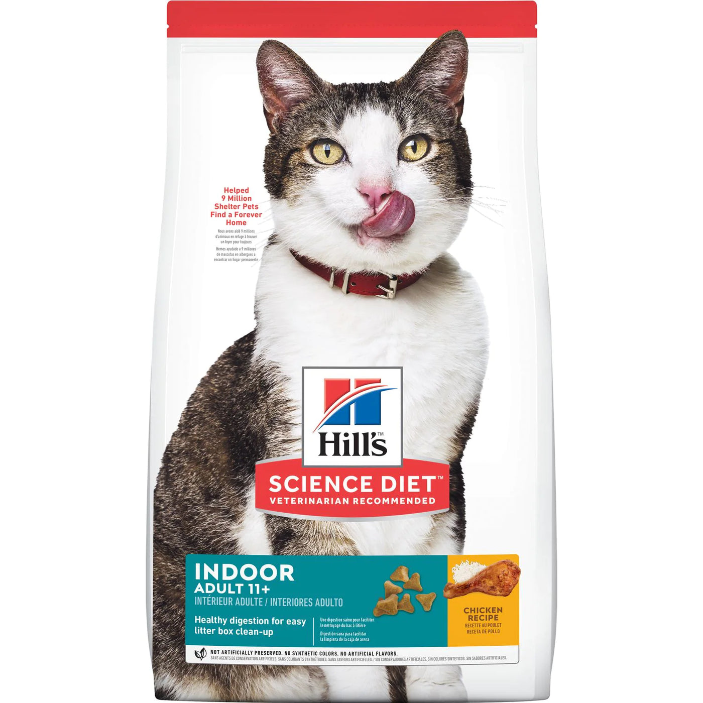 Hill's Science Diet Adult Indoor Cat 11+ Dry Food Chicken Recipe