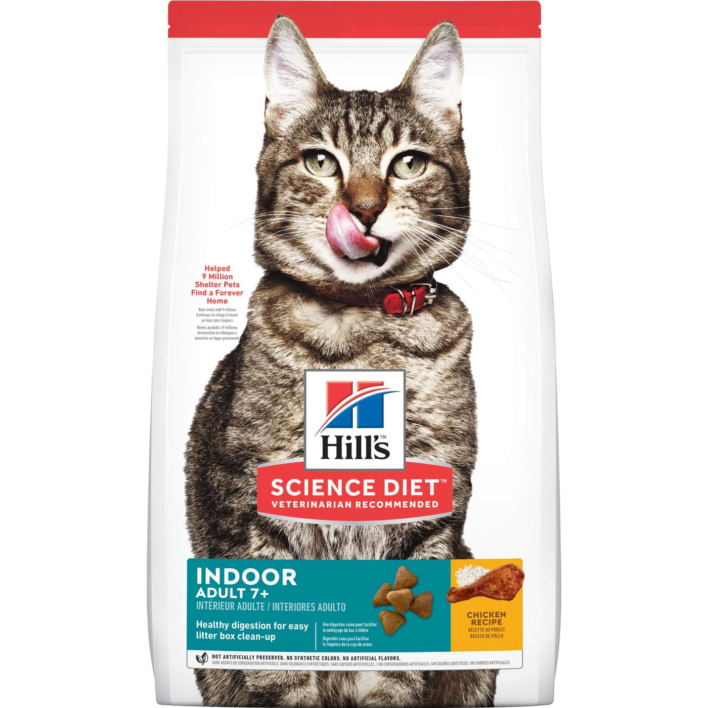 Hill's Science Diet Indoor Adult 7+ Cat Dry Food Chicken Recipe