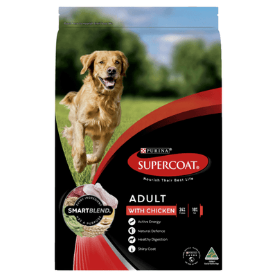 Supercoat Adult Dog Dry Food Chicken 18kg