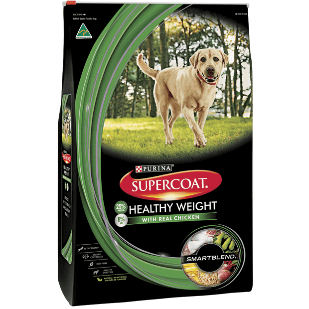 Supercoat Healthy Weight Adult Dog Dry Food Chicken 18kg